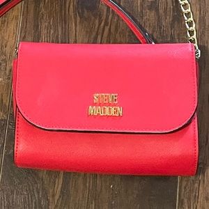 Red Steve Madden Mini Crossbody